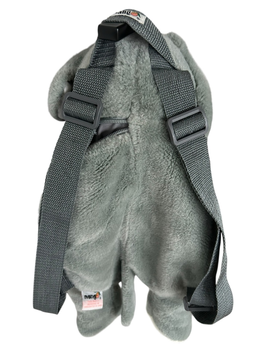 Vintage The Original Mango Teddy Bear Co Elephant Plush Backpack Rare - Picture 4 of 7